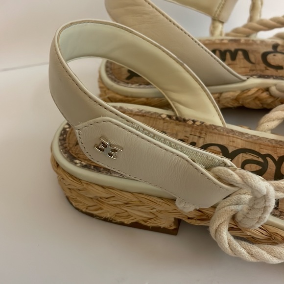Sam Edelman Rope Sandals Size 10med. - Picture 4 of 5
